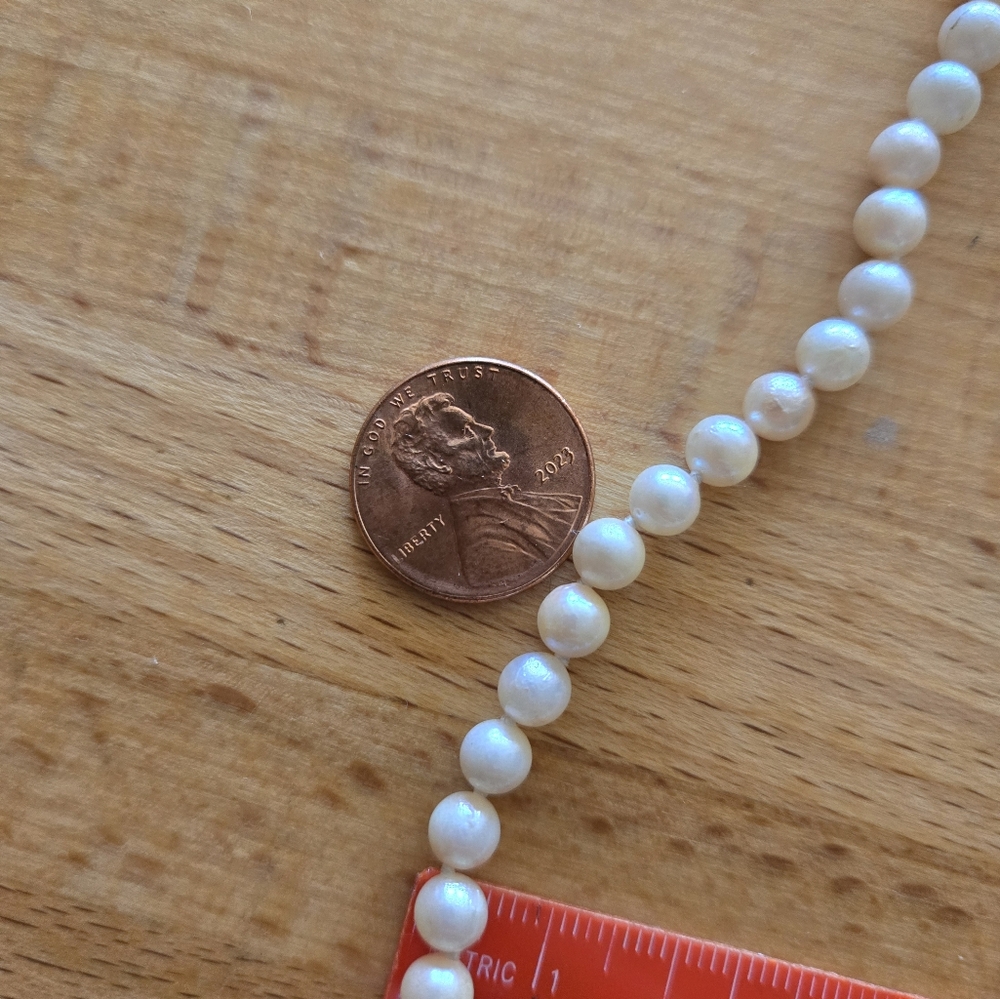 Ben Bridge Pearl 14k Gold Necklace - Picture 13 of 13